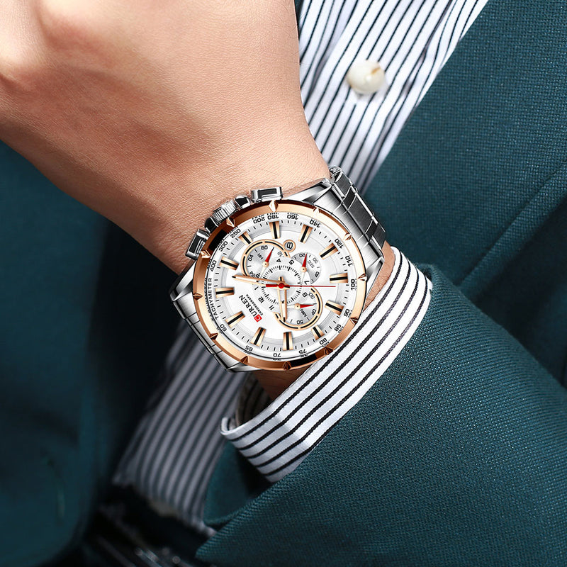 CURREN Sport Watches Men‘s Luxury Chronograph