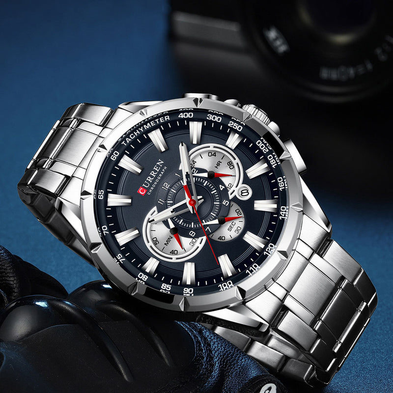 CURREN Sport Watches Men‘s Luxury Chronograph