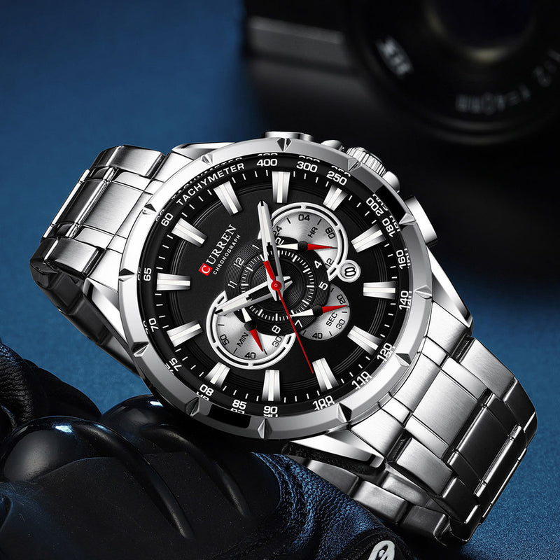 CURREN Sport Watches Men‘s Luxury Chronograph